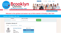 Desktop Screenshot of brooklynsmiles.net